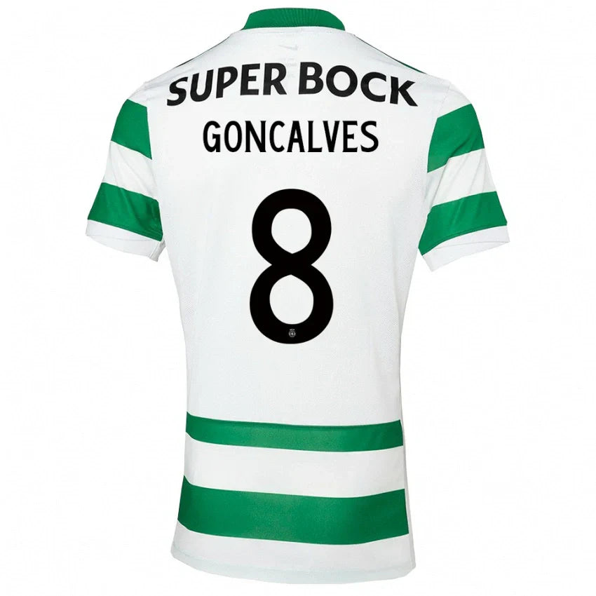 Camiseta Sporting 25/26 Primera Equipación #8 Pedro G.