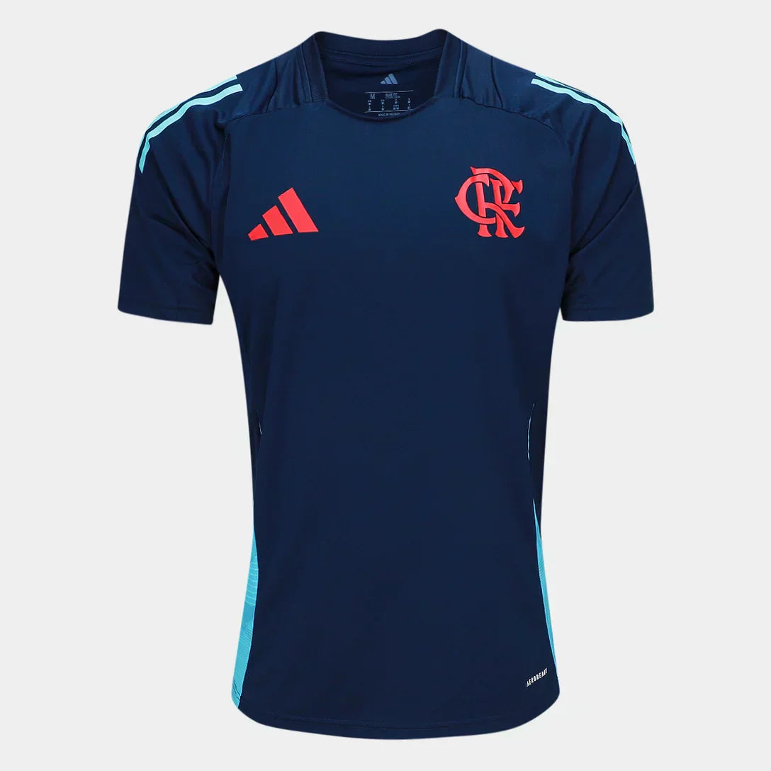 Camiseta Flamengo Treino 25/26 Azul Marinho