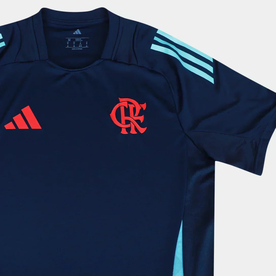 Camiseta Flamengo Treino 25/26 Azul Marinho
