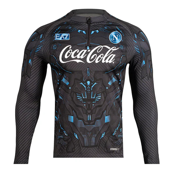 Sudadera Napoli 25/26 Entrenamiento Black
