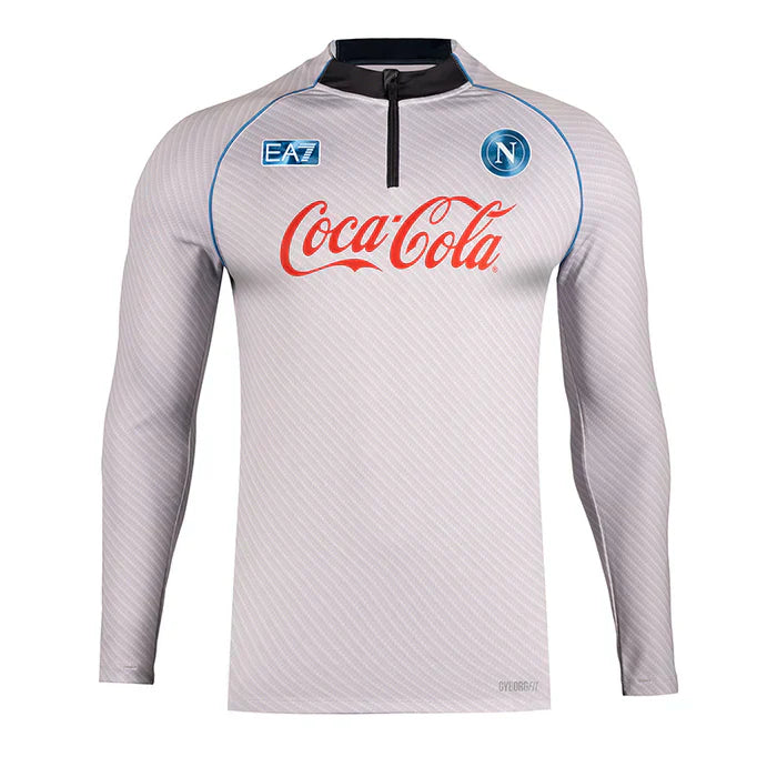 Sudadera Napoli 25/26 Entrenamiento White