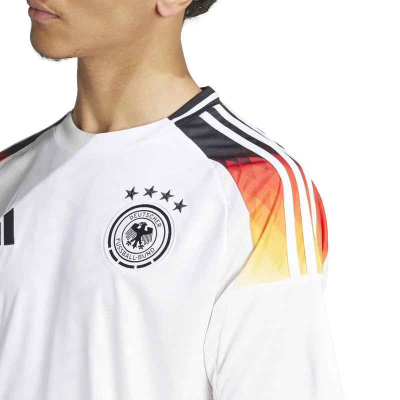 Camiseta Alemanha Home 24/25 s/n° Torcedor Adidas Masculino - Branca