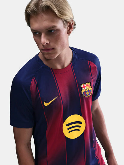 Camiseta Primera Equipación FC Barcelona 25/26 #8 PEDRI