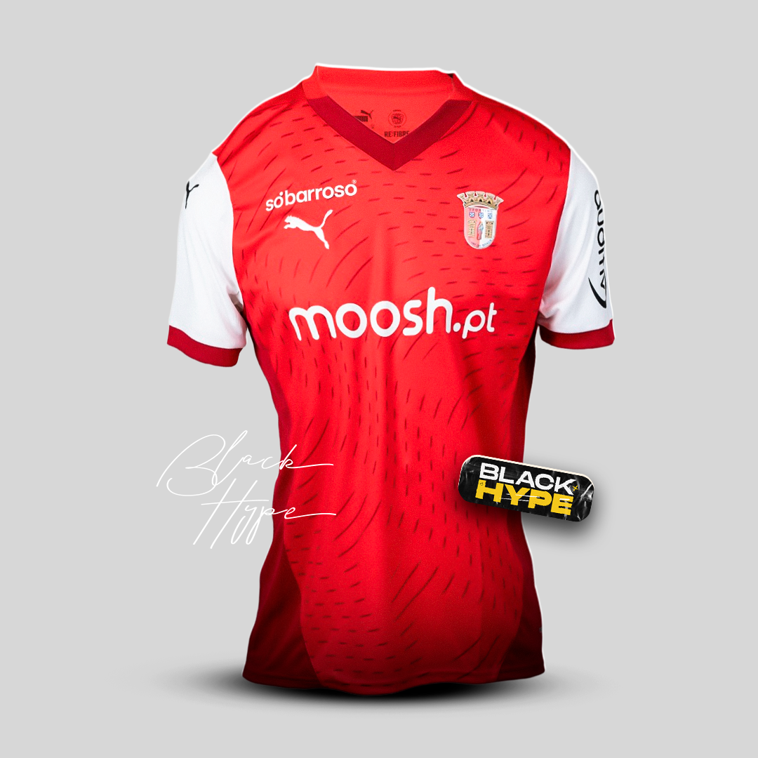 Camiseta Feminina Braga 24/25 Primera Equipación