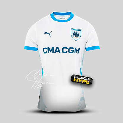 Camiseta Feminina Olympique Marseille 24/25 Primera Equipación