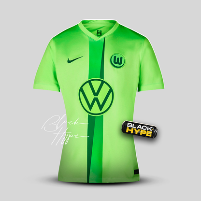 Camiseta Feminina Wolfsburg 24/25 Primera Equipación