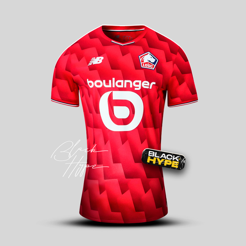 Camiseta Feminina Lille 25/26 Home