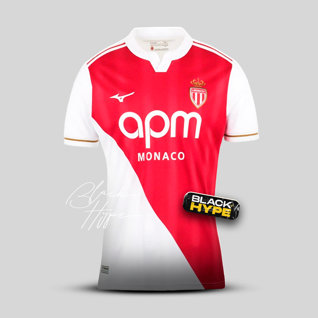 Camiseta Feminina Monaco 25/26 Primera Equipación