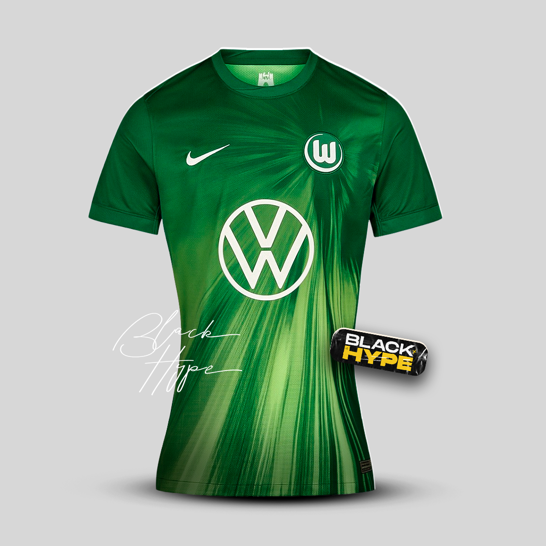 Camiseta Feminina Wolfsburg 25/26 Primera Equipación