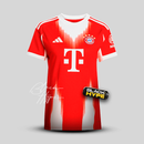 Camiseta Feminina Bayern Munich 25/26 Home
