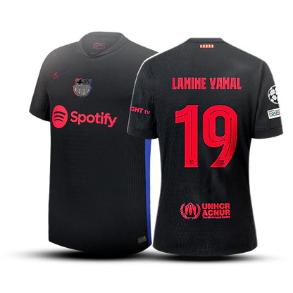 Lamine Yamal - Camiseta Barcelona 24/25 Segunda Equipación II