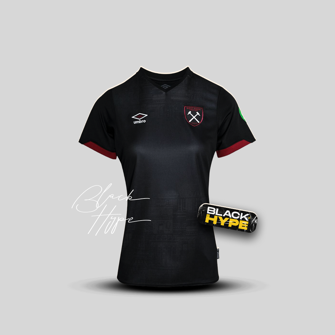 Camiseta West Ham Mujer 24/25 Segunda Equipación