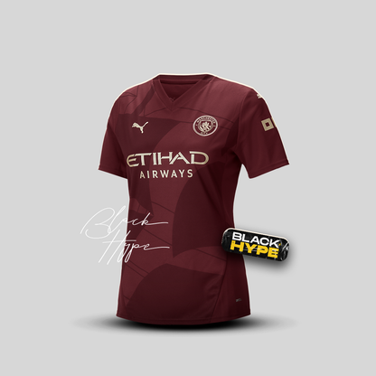 Camiseta Manchester City Mujer 24/25 Tercera Equipación