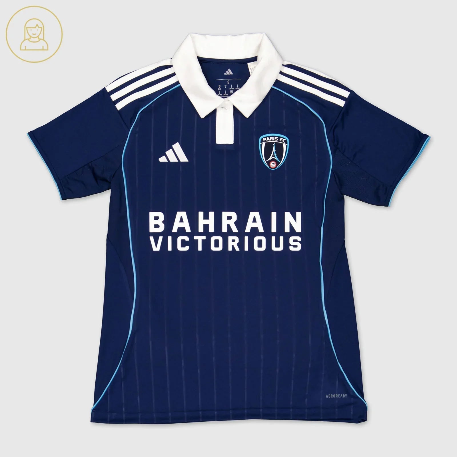 Camiseta Feminina Paris FC 25/26 Primera Equipación