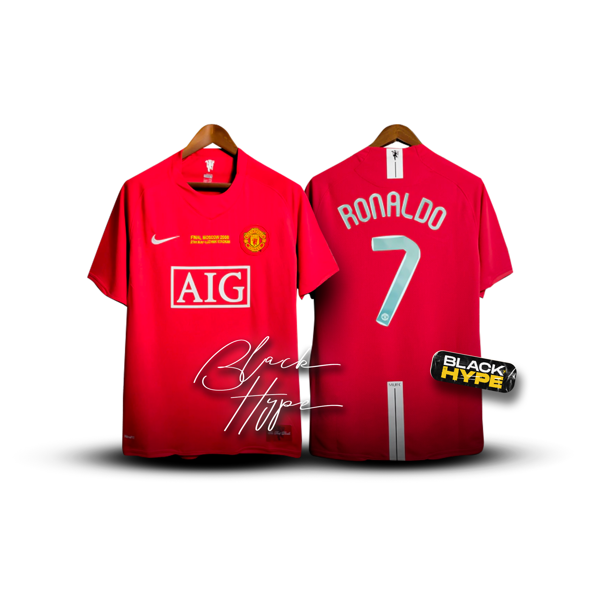 Camiseta Cristiano Ronaldo Manchester United 07-08 Legend - Rojo