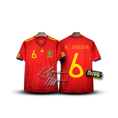Camiseta Iniesta España 2010 Legend