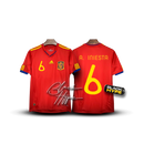 Jersey Iniesta Espanha 2010 Legend