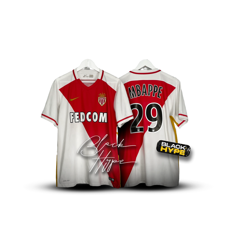Jersey Mbappé Monaco 16-17 Legend