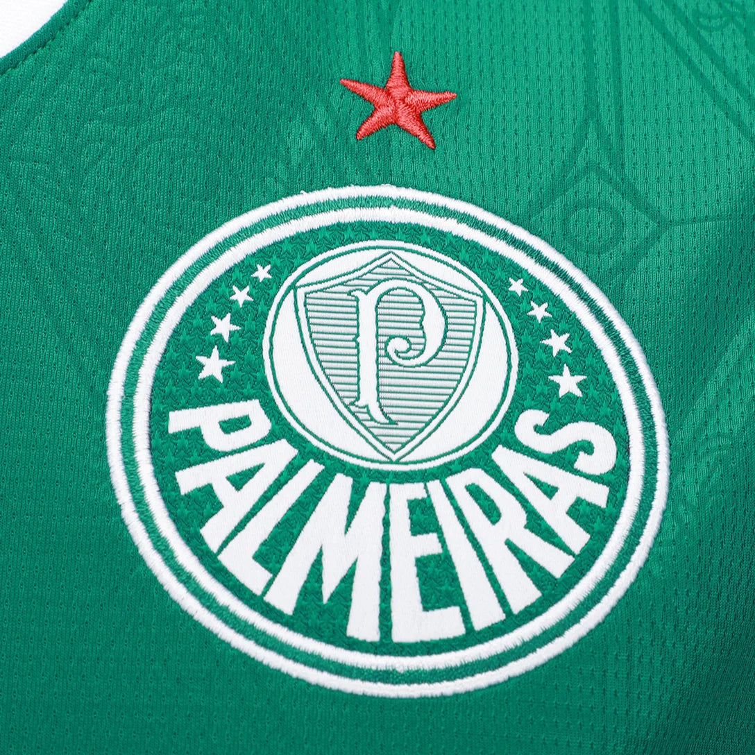 Camiseta Palmeiras Feminina Primera Equipación 25/26 - Verde