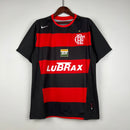 Camiseta Flamengo Retrô 2002 Vermelha e Preta