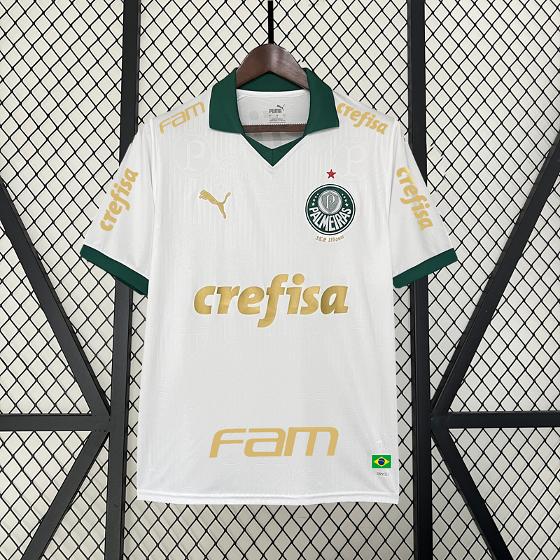 Camiseta 2024∕25 Palmeiras Segunda Equipación +All sponsors