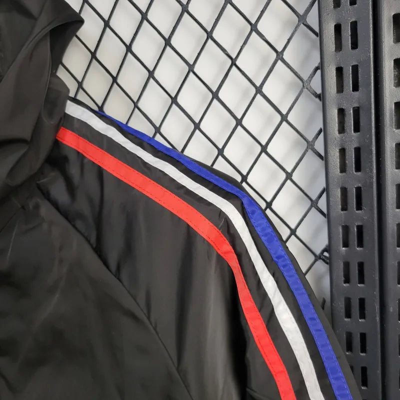 Windbreaker River Plate 24/25 - Preto e Vermelho