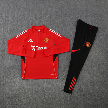 Entrenamiento Suit Manchester United 25/26 Rojo - Invierno