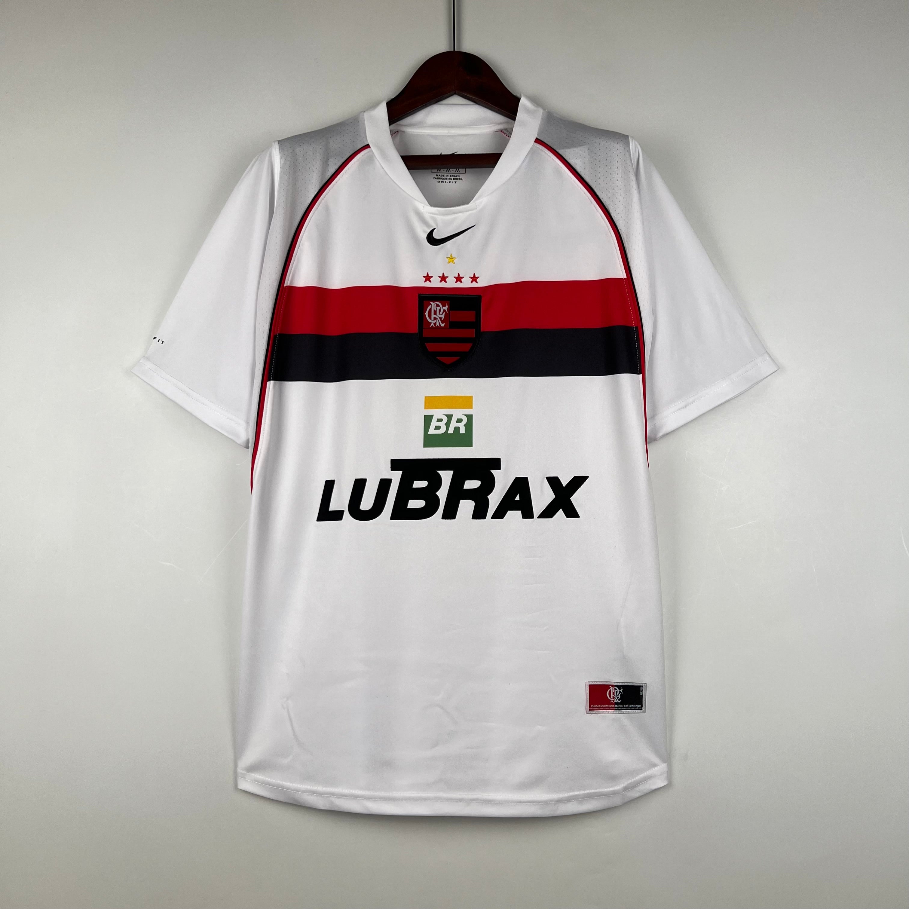 Camiseta Flamengo Retrô 2002 Branco