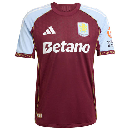 Camiseta Aston Villa 25/26 Versión Jugador Primera Equipación