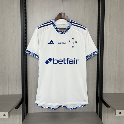 Camiseta 24∕25 Cruzeiro Segunda Equipación All sponsors