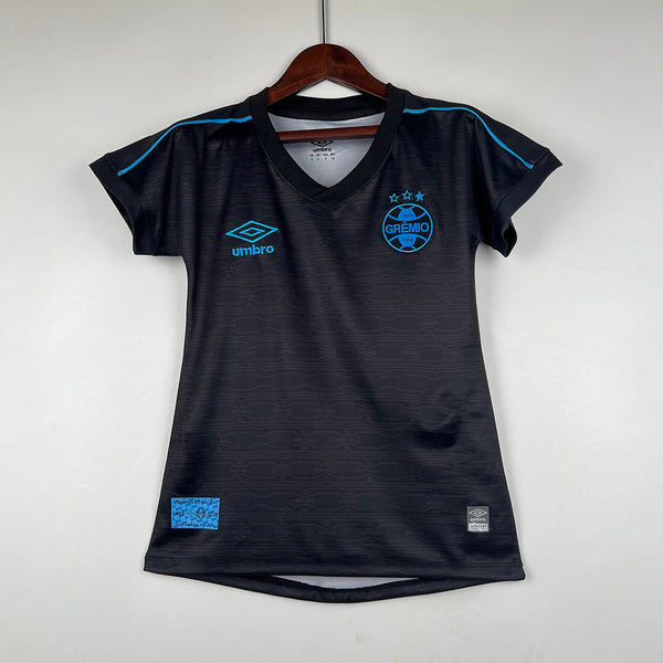 Jersey Feminina Grêmio 23/24 Third - Preto