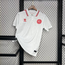 Camiseta Seleção Dinamarca 24/25 - Away - Branco