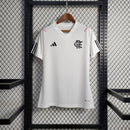 Camiseta 23∕24 Flamengo Treino - Feminino - Branco