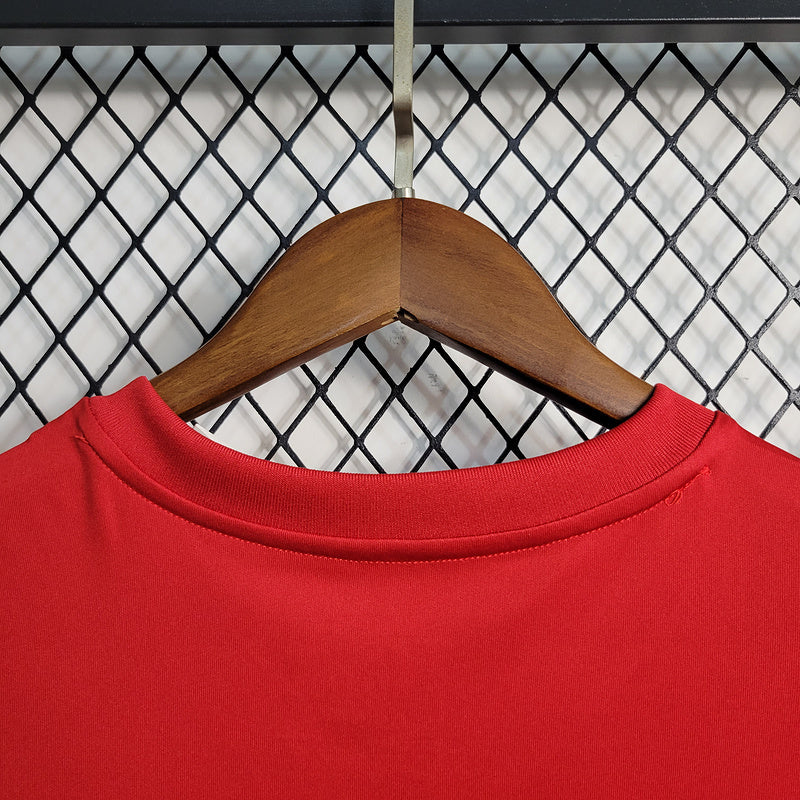 Camiseta 23∕24 Flamengo Treino - Mujer - Vermelho