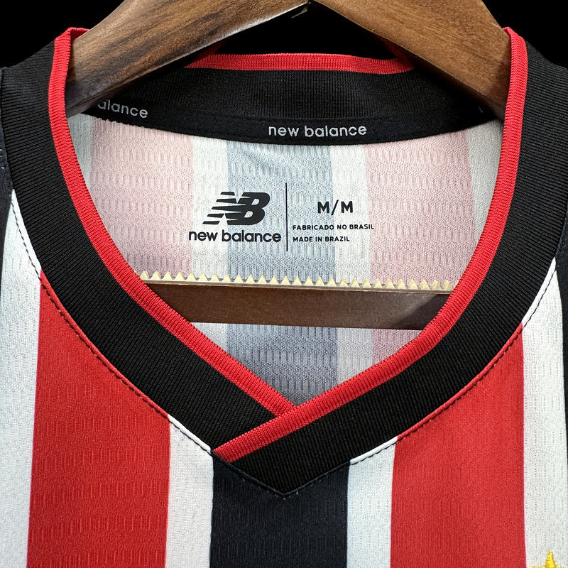 Camiseta Feminina do São Paulo Segunda Equipación II 24/25 - Listrada