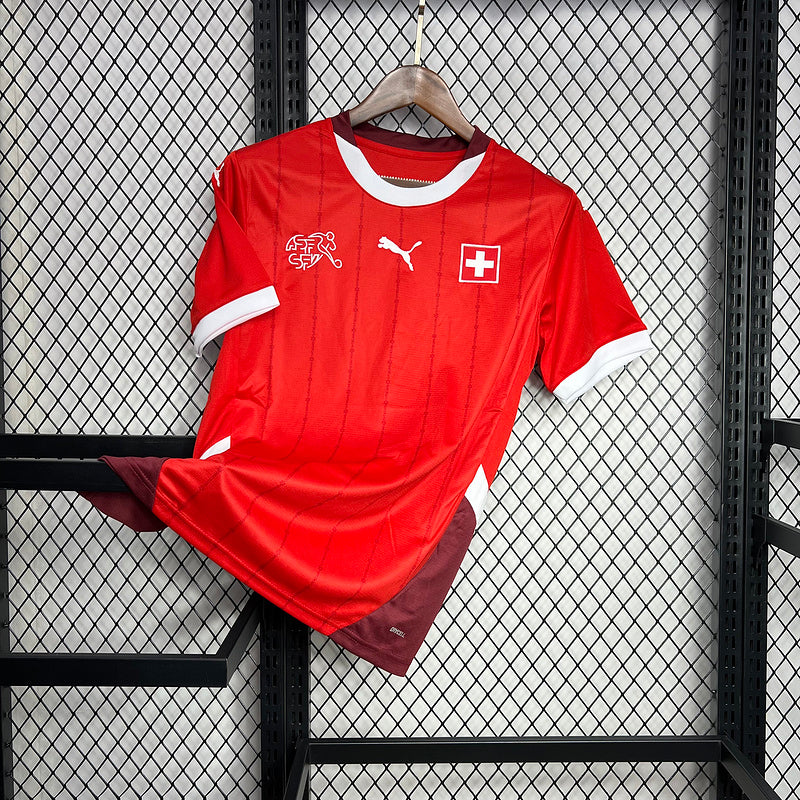 Camiseta Seleção da Suiça l - 24/25