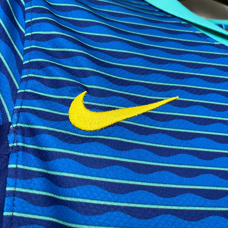 Jersey Feminina Seleção Brasil ll 24/25 Nike - Listrada