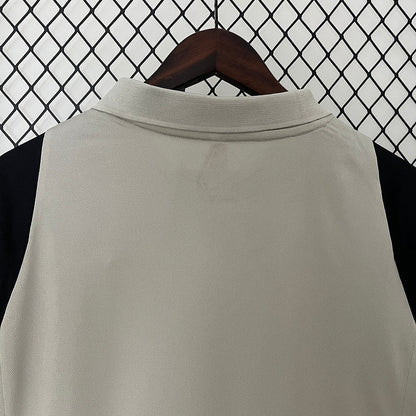 Camiseta Flamengo Treino 24/25 Cinza Polo