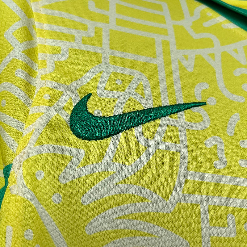 Camiseta Feminina Seleção Brasil l 24/25 Nike - Amarelo
