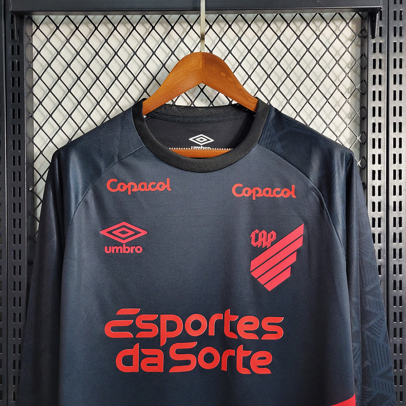 Camiseta 23∕24 Manga Larga Athletico Paranaense ll - Vermelha