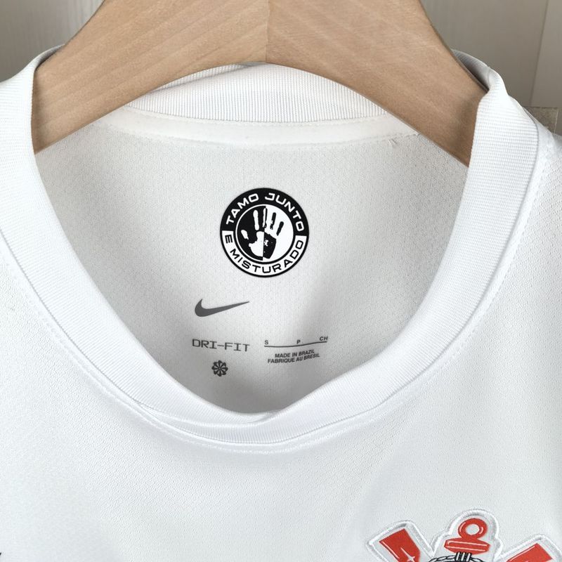 Camiseta do Corinthians I 24/25 - Preto e Branco