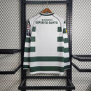 Camiseta Sporting Retrô 2001/03 Manga Longa Verde