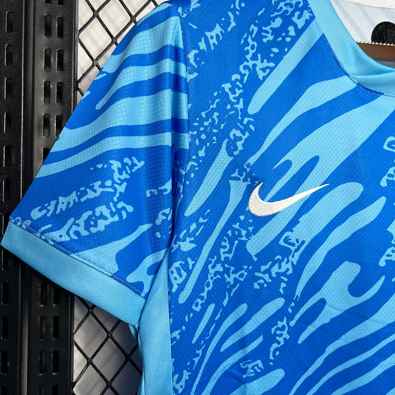 Camiseta 24/25 Corinthians Goleiro - Azul