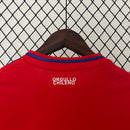 Camiseta Chile 24/25 Home I - Vermelho