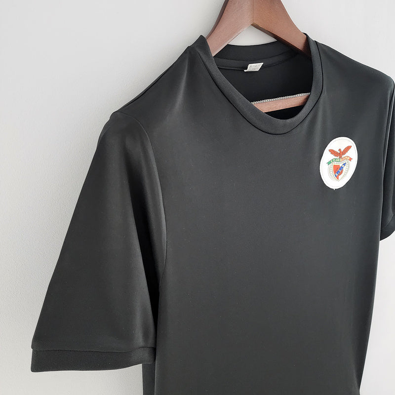Camiseta Retro Benfica 73/74 - Preto