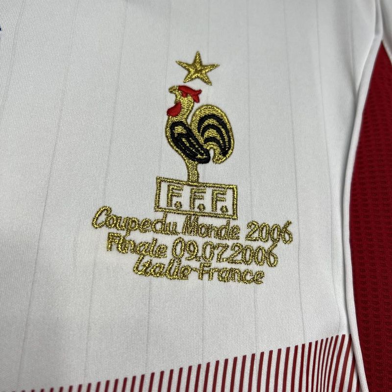 Jersey da Seleção da França Retro 2006 ll