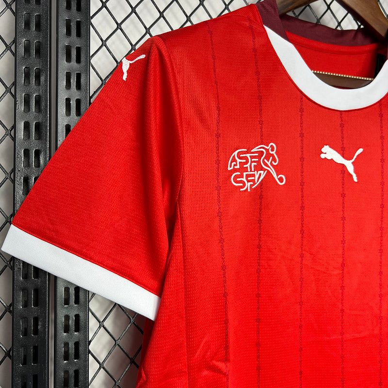Camiseta Seleção da Suiça l - 24/25