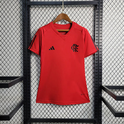 Camiseta 23∕24 Flamengo Treino - Mujer - Vermelho