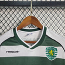 Camiseta Sporting Retrô 2001/03 Manga Longa Verde