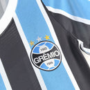 Camiseta Gremio Titular Feminina 24/25 - Preto e Azul